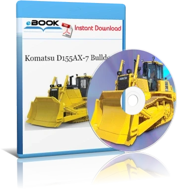 کاتالوگ راهنما (شاپ منوال) بلدوزر کوماتسو مدل D155AX-7