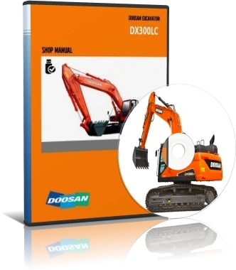 کاتالوگ راهنما (شاپ منوال) بیل مکانیکی دوسان مدل DOOSAN DX300LC