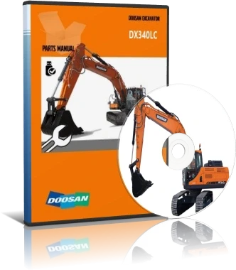 کاتالوگ راهنما (شاپ منوال) بیل مکانیکی دوسان مدل DOOSAN DX340LC