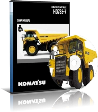 کاتالوگ راهنما (شاپ منوال) دامپتراک کوماتسو مدل HD785-7