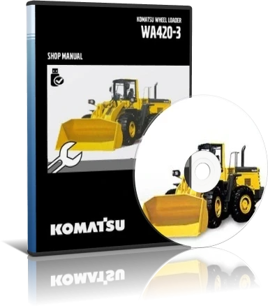 کاتالوگ راهنما (شاپ منوال) لودر کوماتسو مدل WA420-3