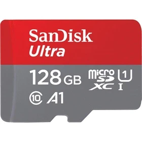 کارت حافظه MicroSDXC سن دیسک مدل Ultra کلاس 10 استاندارد UHS-I U1 A1 سرعت 120 مگابایت بر ثانیه حافظه 128 گیگابایت
