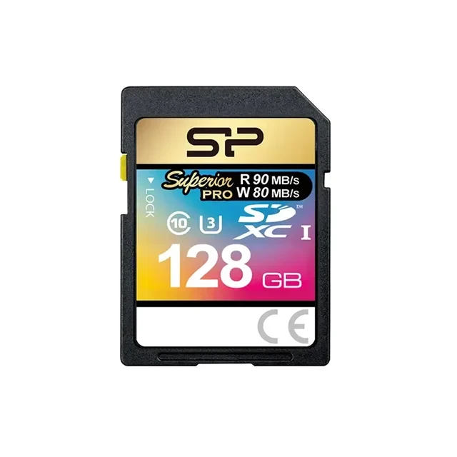 کارت حافظه SD سیلیکون پاور مدل Superior Pro SDXC UHS-I ظرفیت 128 گیگابایت