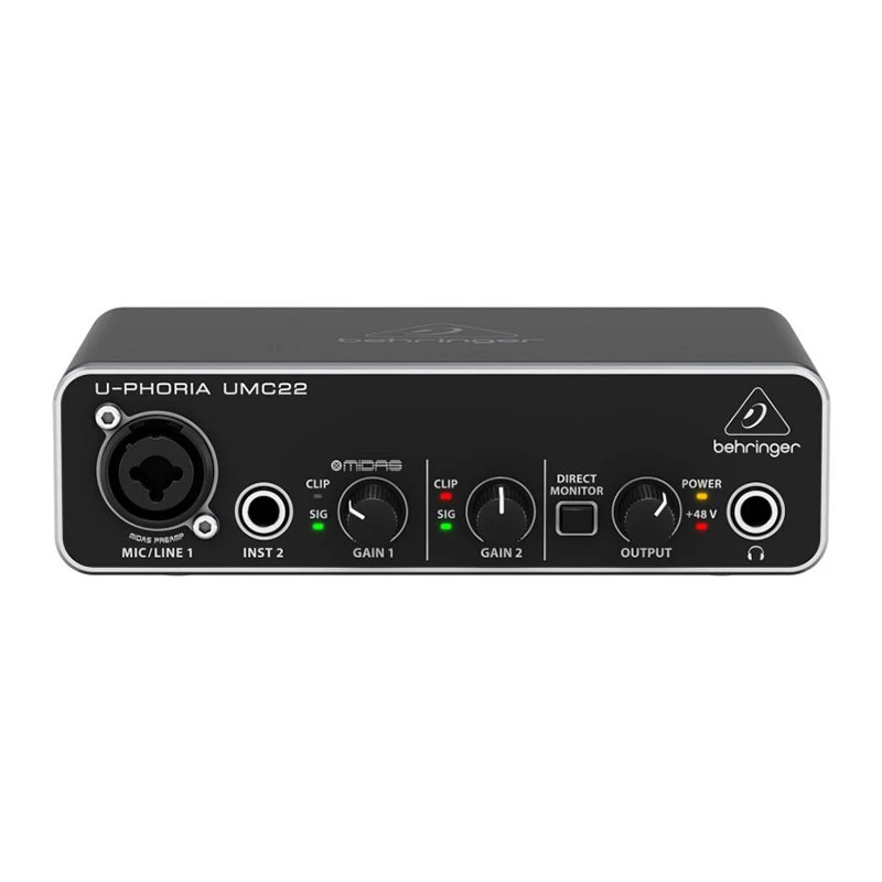 کارت صدا Behringer UMC22Behringer U-Phoria UMC22 Audio interface
