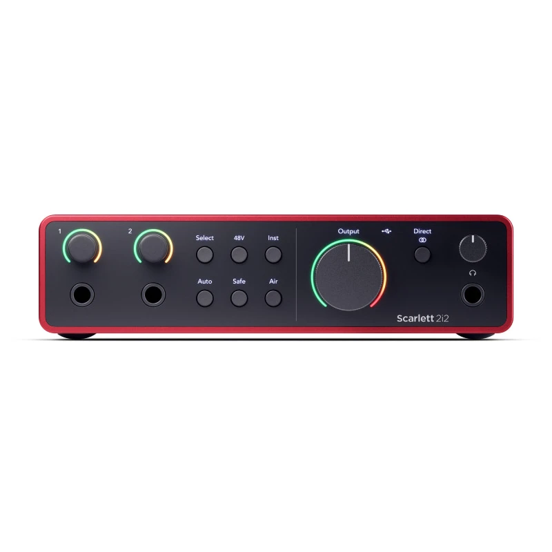 کارت صدا Focusrite Scarlett 2i2 4th GenFocusrite Scarlett 2i2 (4th Gen) Audio interface