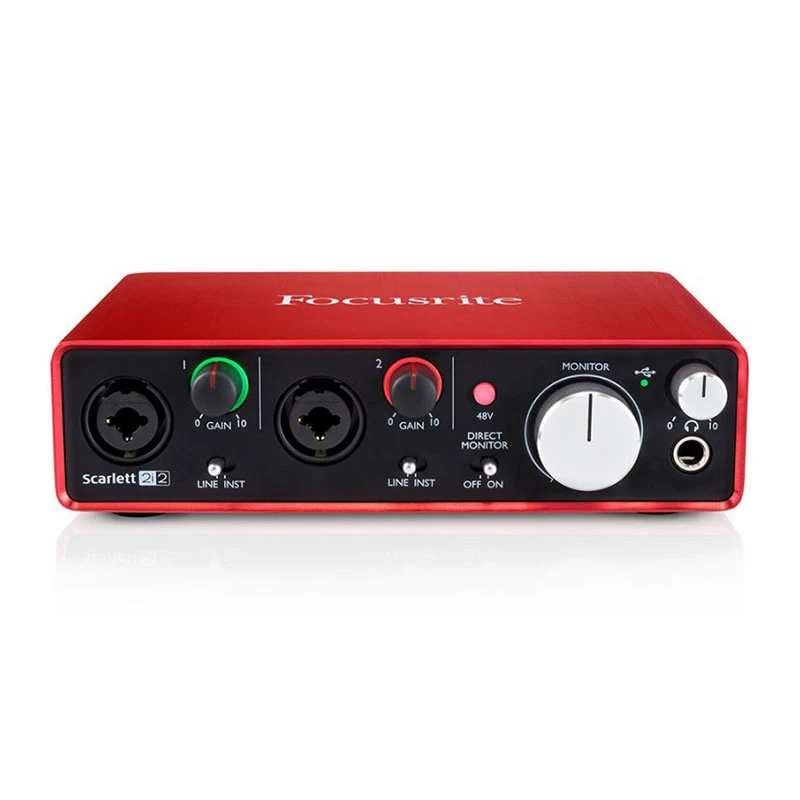 کارت صدا Focusrite Scarlett 2i2 G2Focusrite Scarlett 2i2 (2nd Gen) Audio interface