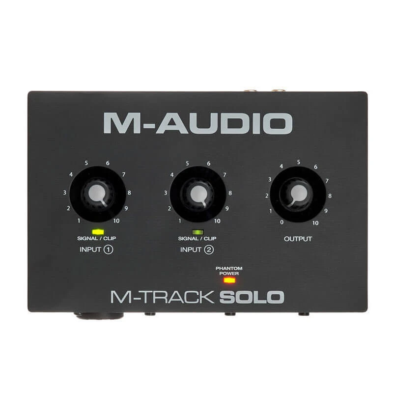 کارت صدا M-Audio M-Track SoloM-Audio M-Track Solo Audio interface