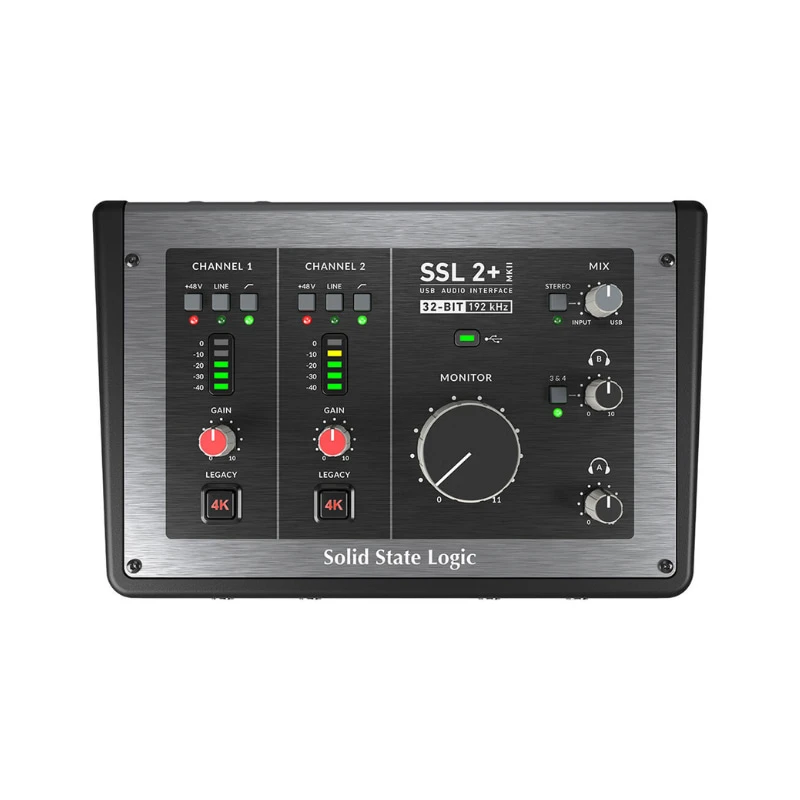 کارت صدا Solid State Logic SSL 2+ MKIISolid State Logic SSL 2 Plus MK2 Audio interface