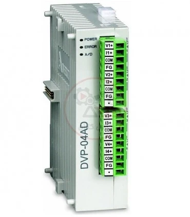 کارت ورودی آنالوگ PLC دلتا DVP04AD-SL-1