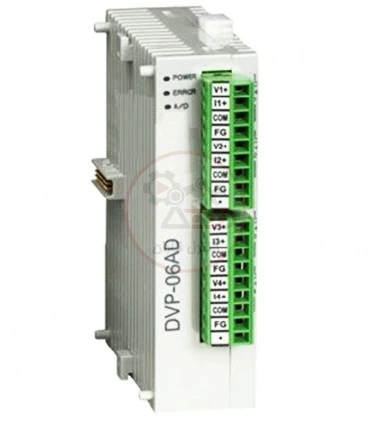 کارت ورودی آنالوگ PLC دلتا DVP06AD-S