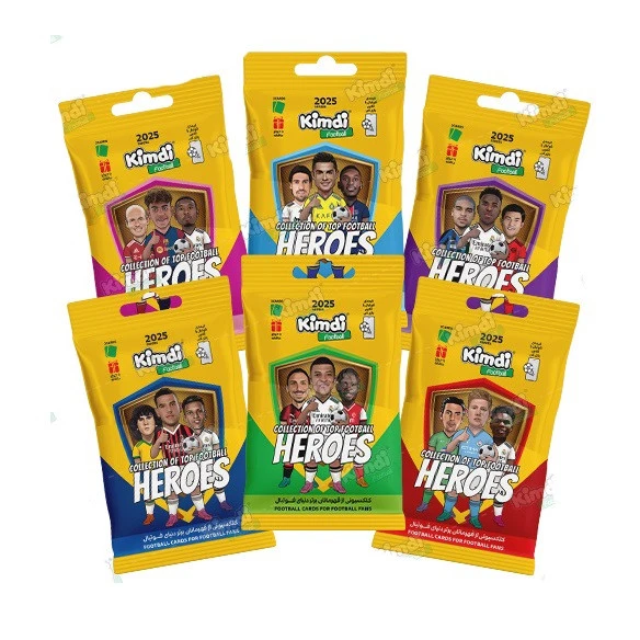 کارت کیمدی فوتبالی 6عددی 2025 (Heroes)