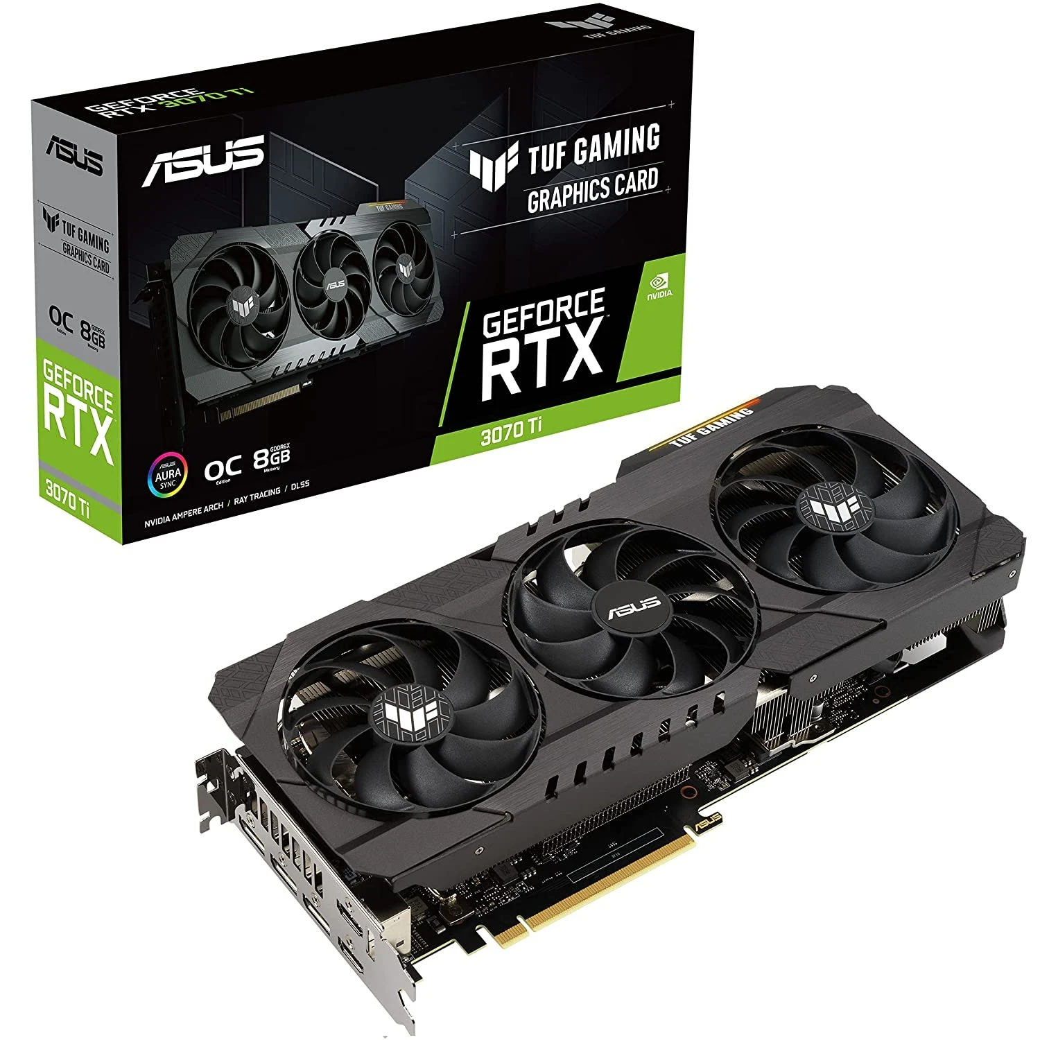 کارت گرافیک ASUS مدل TUF RTX3070TI O8G GAMING