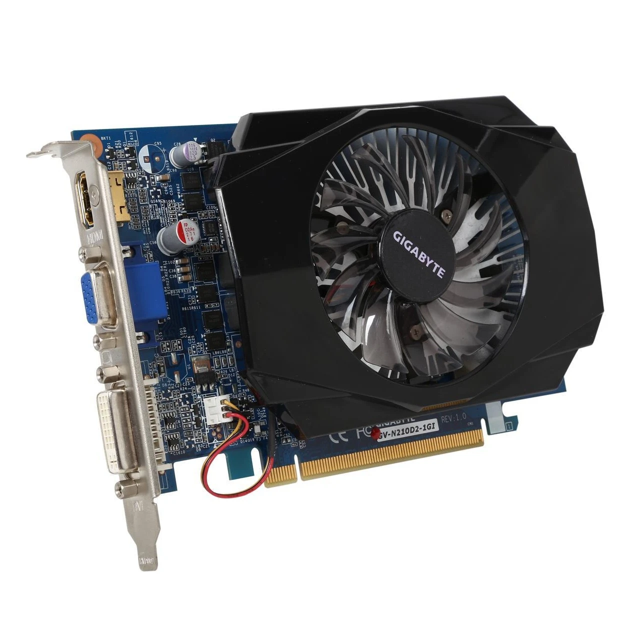 کارت گرافیک GigaByte مدل GV-N210D2-1GI