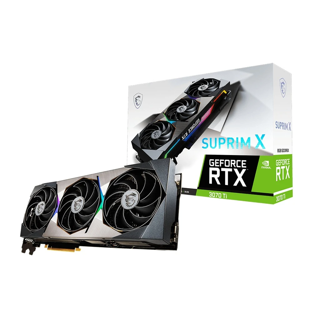 کارت گرافیک MSI مدل GeForce RTX 3070 Ti SUPRIM X 8G