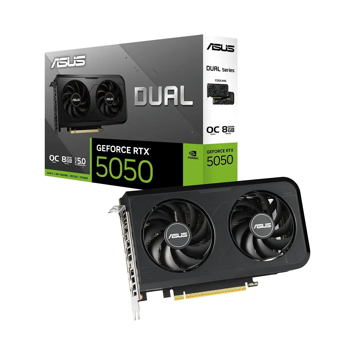 کارت گرافیک ایسوس GeForce RTX 5050 8GB DUAL OC