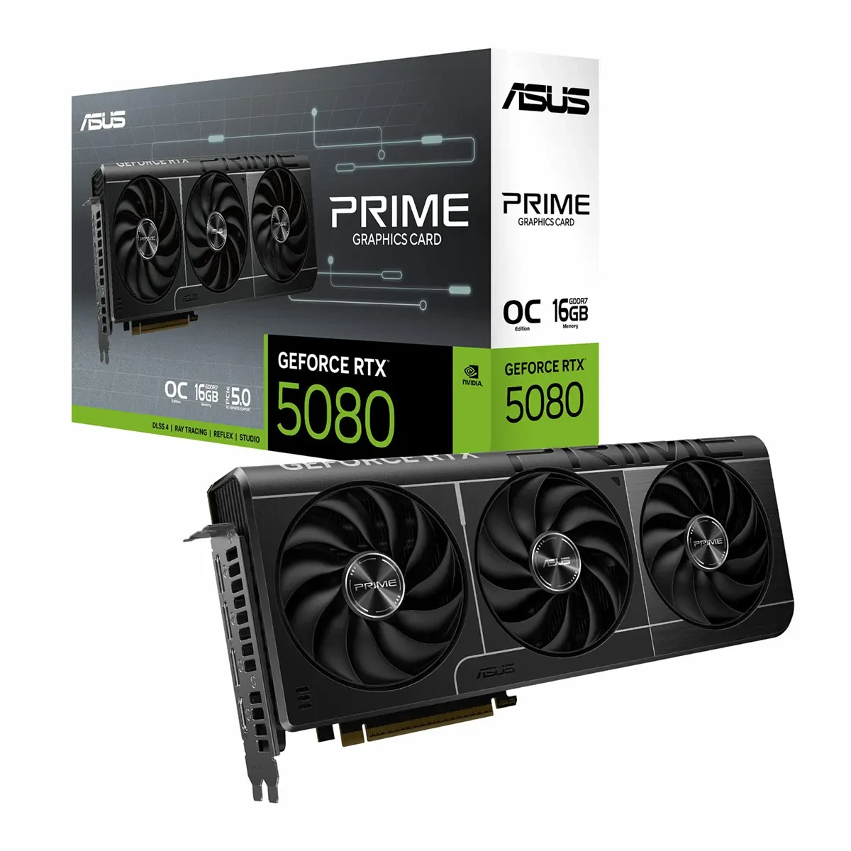 کارت گرافیک ایسوس RTX 5080 PRIME OC 16GB