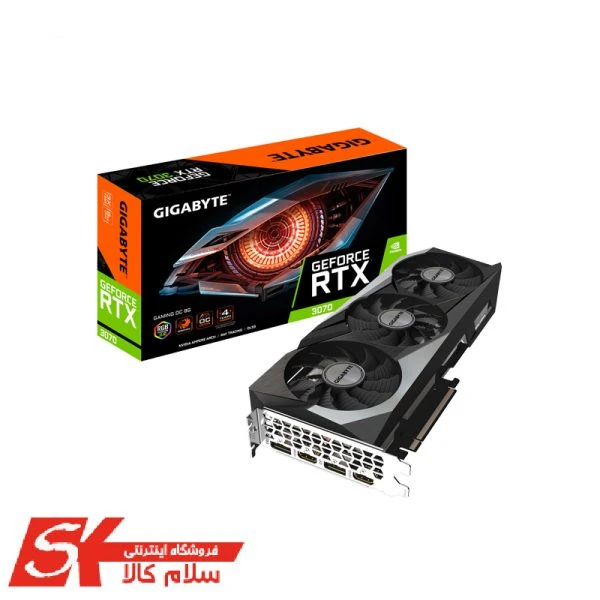 کارت گرافیک گیگابایت مدل GeForce RTX 3070 GAMING OC 8G