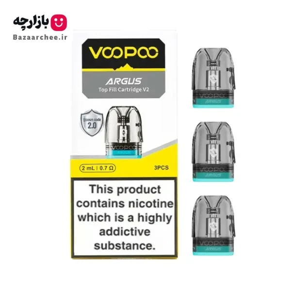 کارتریج آرگاس پاد 2 میل ووپوو ورژن 2 | Argus Top Fill Cartdrige 2ml V2