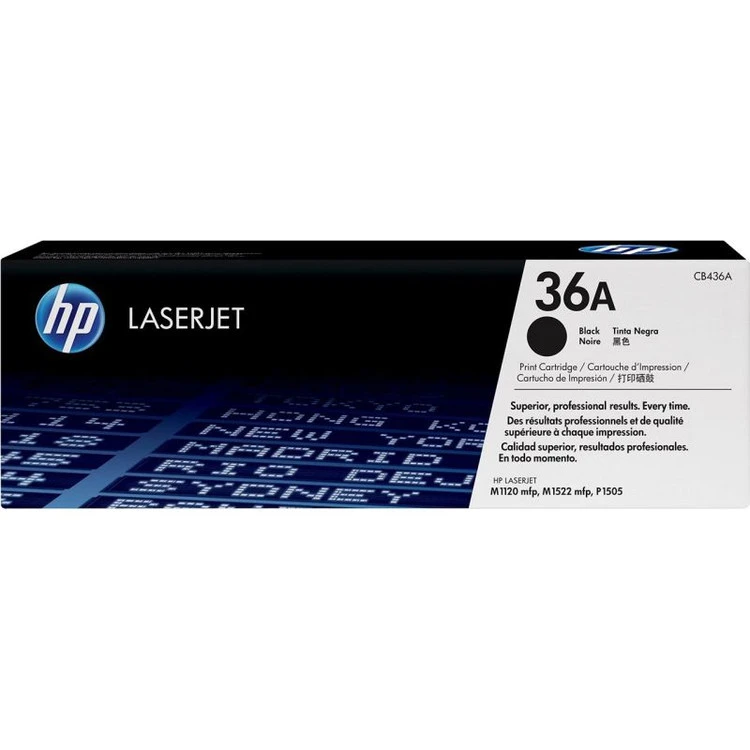 کارتریج تونر مشکی اچ پی مدل 36A
