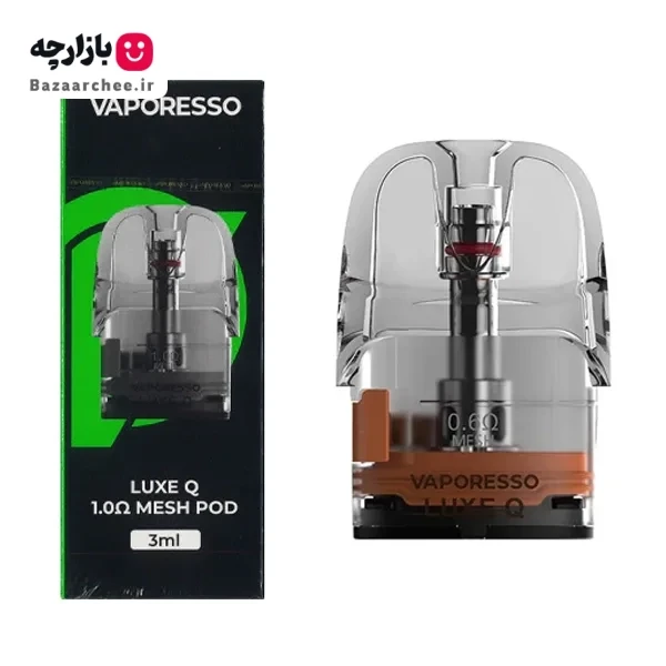کارتریج لوکس کیو | کیو اس ویپرسو (3 میل) | Vaporesso Luxe Q Pod Cartridge 3ml