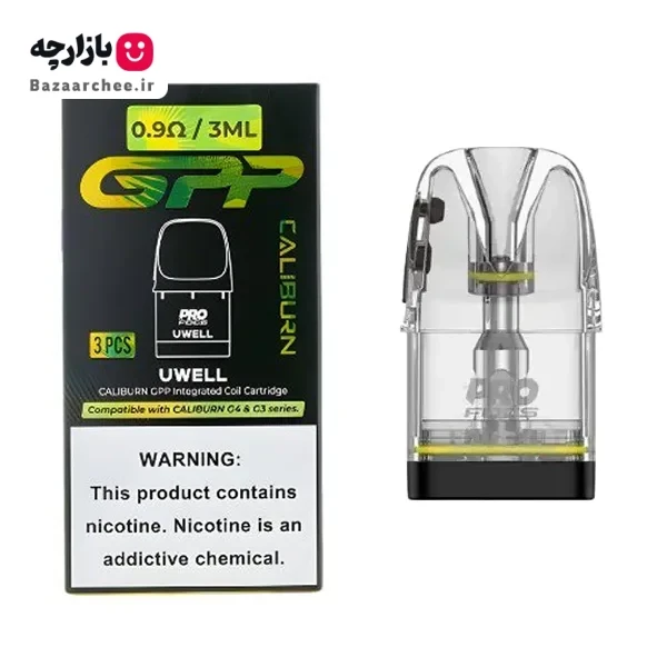 کارتریج کالیبرن یوول جی 4 ، جی 3 ، جی پی پی | Uwell Caliburn GPP – G3- G4