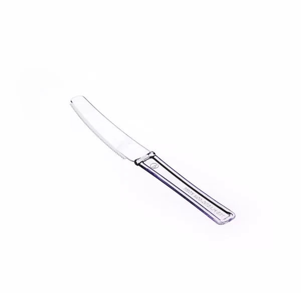 کارد یکبار مصرف استیک شفاف طب پلاستیک (2000 عدد)