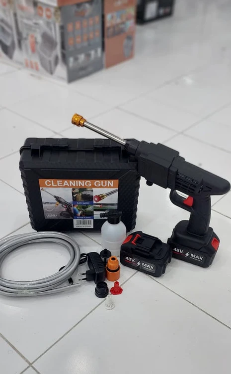 کارواش شارژی ۲ باطری مدل cleannig gun