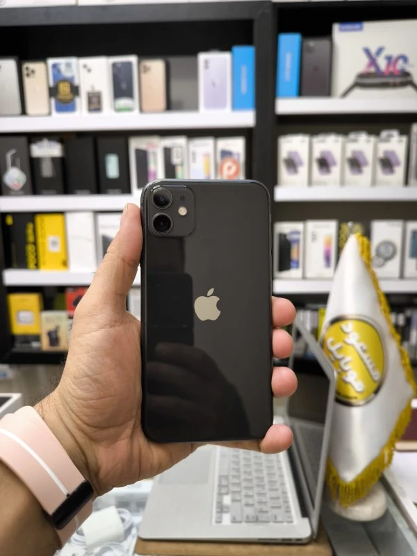 کارکرده گوشی موبایل اپل iPhone 11 ظرفیت 128 گیگابایت – تک سیمکارت – پارت نامبر LLA