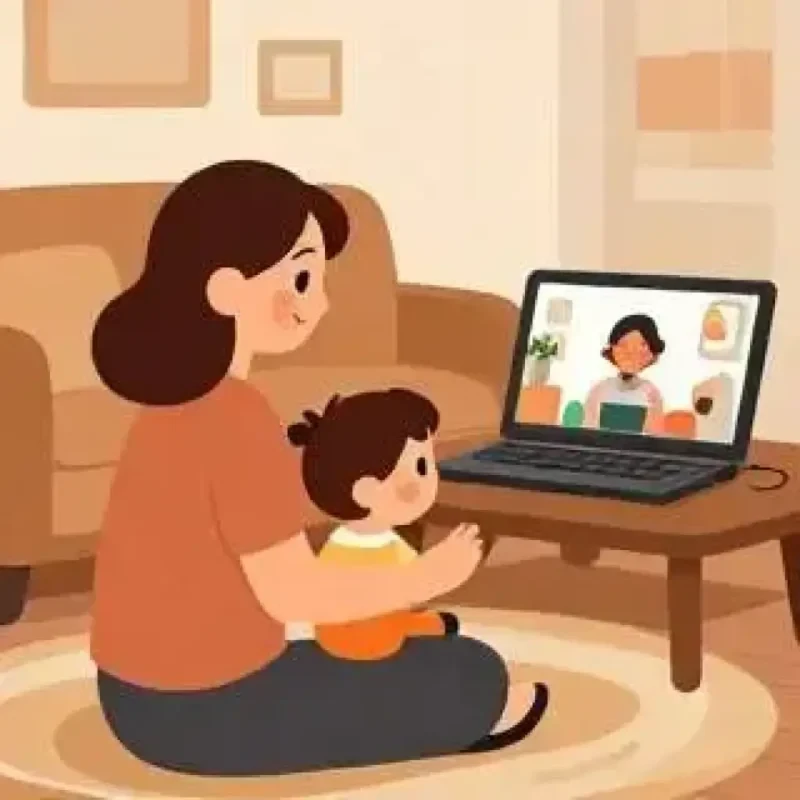 کارگاه مادر و کودک مجازی