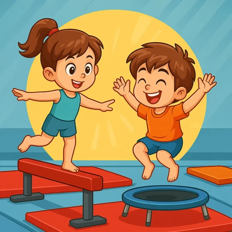 کارگاه ژیمناستیک (ویژه کودکان ۴ تا ۷ سال)