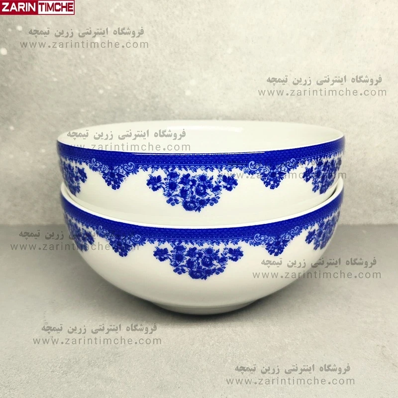 کاسه آبگوشت خوری چینی زرین مدل فلورانس 6 عدد