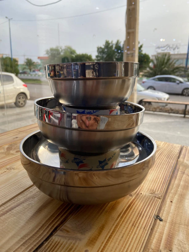 کاسه تمام استیل دوجداره
