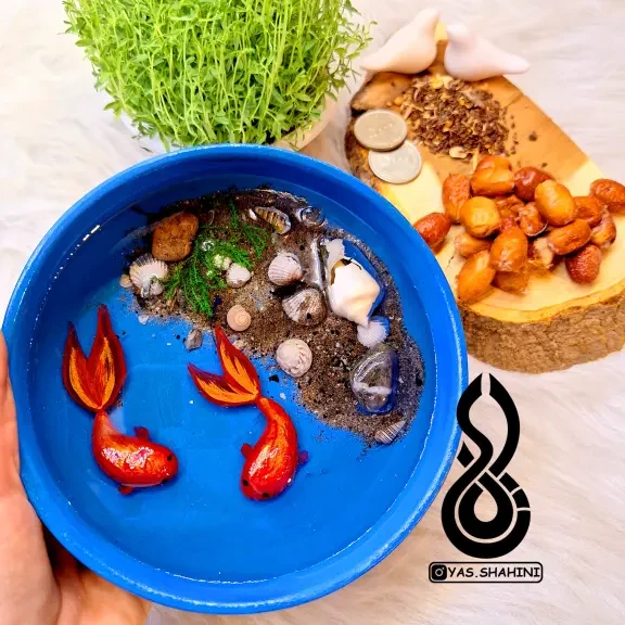 کاسه حوض ماهی رزینی