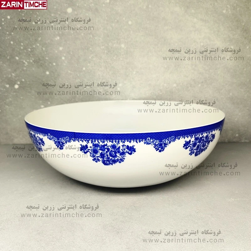 کاسه سالاد خوری چینی زرین مدل فلورانس