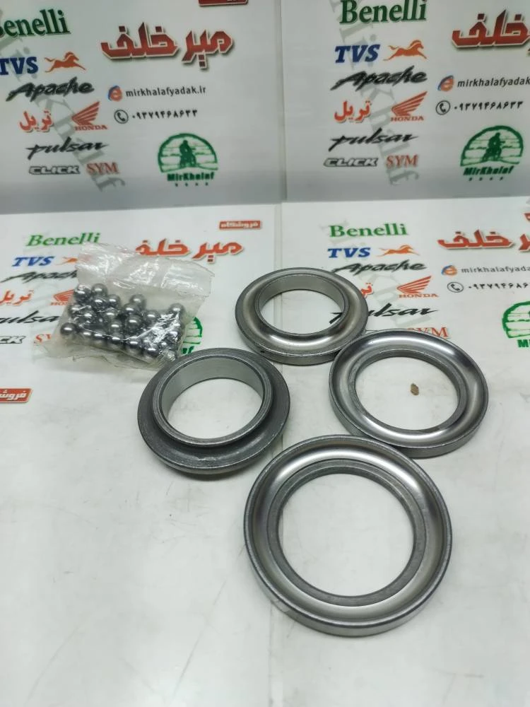 کاسه ساچمه (کنس) فرمان موتور پالس 180 200 220 ug4 (بدون هندل) و ns 150 160 200 ان اس و rs ار اس و اونجر 200 220 هندی