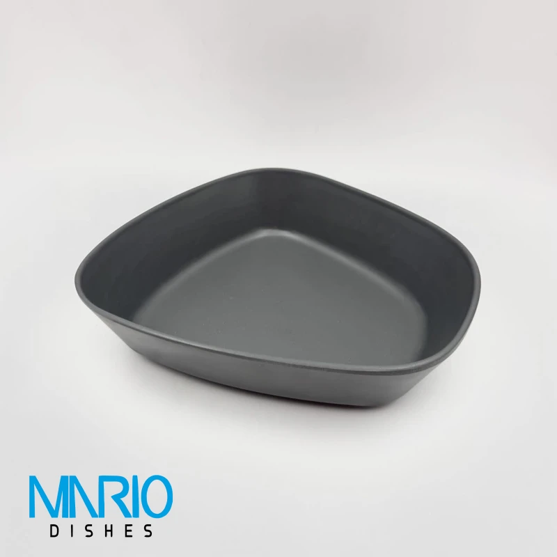 کاسه منحنی طوسی ملامین P03
