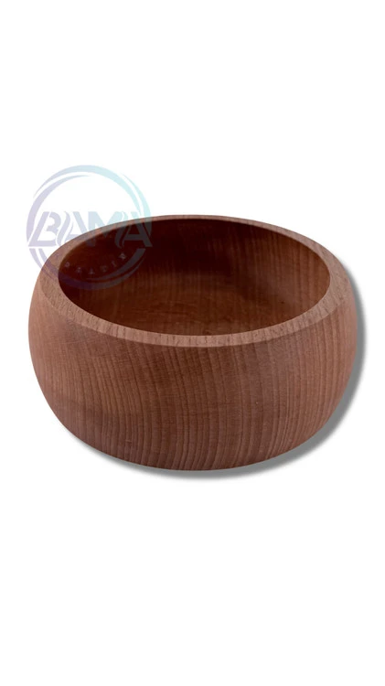 کاسه چوبی خمره ای قطر 12
