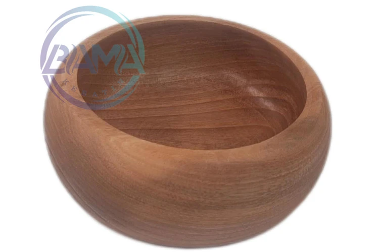 کاسه چوبی (چوب گردو/ قطر ۱۵) برای اسکالپ