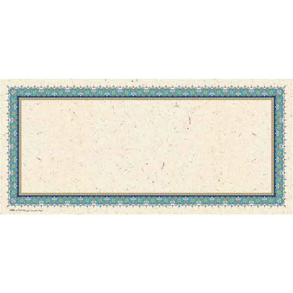 کاغذ ابروباد کد Y606 تذهیب دار چاپی (ابعاد 35*16) – بسته 5 عددی