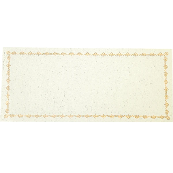کاغذ تذهیب ابروباد چاپی کد Y963 (سایز 35*16)- بسته 5 عددی