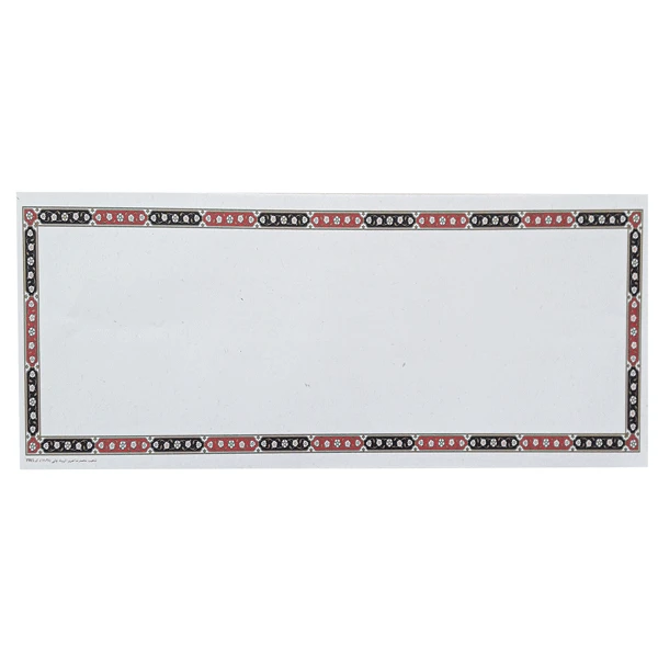 کاغذ تذهیب کد Y965 ابروباد چاپی (48*17)- بسته 5 عددی