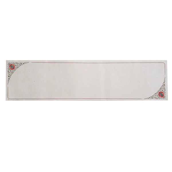 کاغذ تذهیب کد Y968 طرح ابروباد (سایز 70*17)- بسته 5 عددی