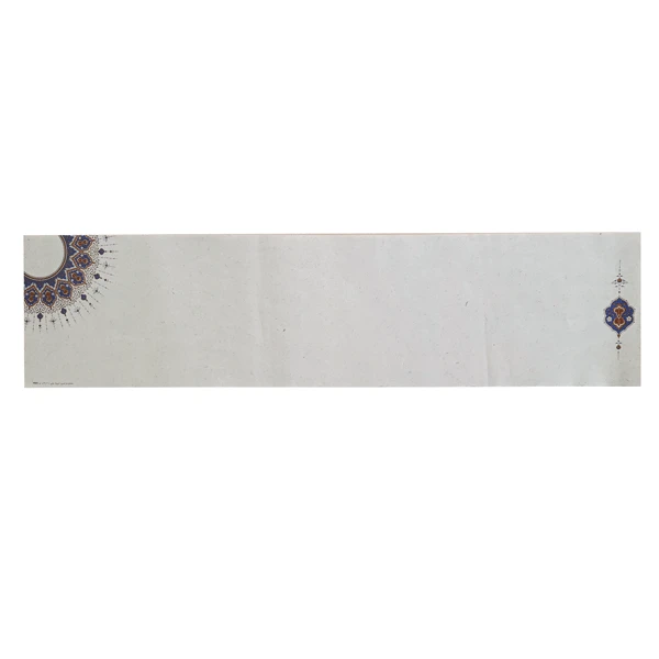 کاغذ تذهیب کد Y969 طرح ابروباد (سایز 70*17)- بسته 5 عددی