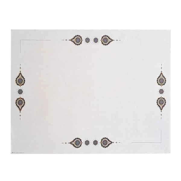 کاغذ تذهیب کد Y980 ابروباد چاپی (ابعاد 70*50)- بسته 5 عددی