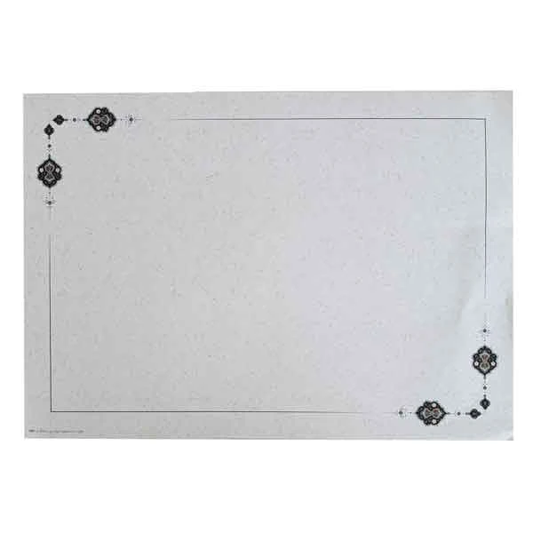 کاغذ تذهیب کد Y984 ابروباد چاپی (50*35)- بسته 5 عددی
