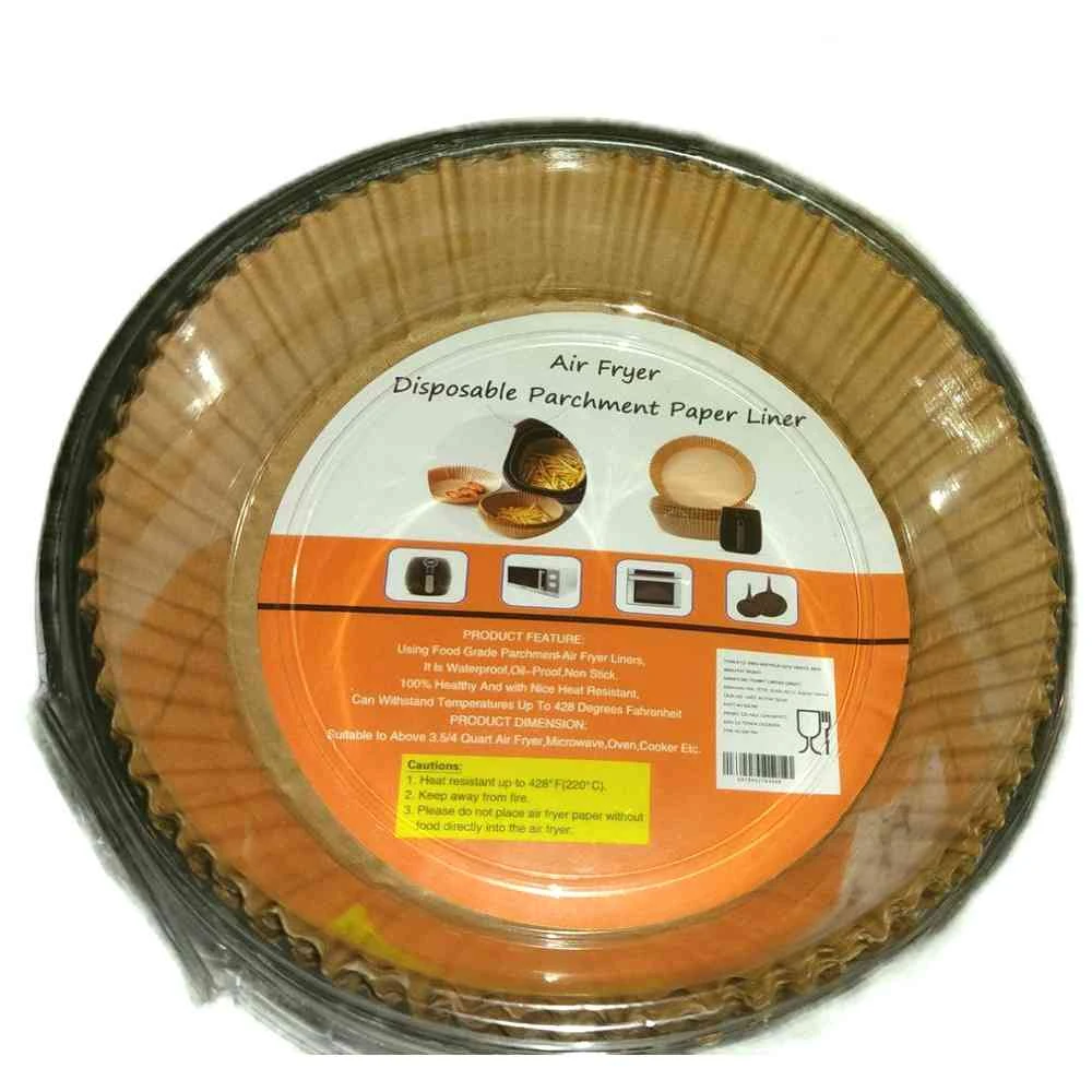 کاغذ روغنی سرخ کن 50 عددی Air Fryer مدل 20 سانتی