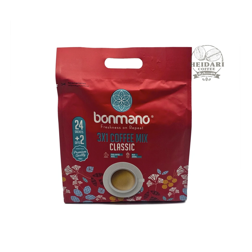 کافی میکس کلاسیک بن مانو |Bonmano| _ تعداد 24+2