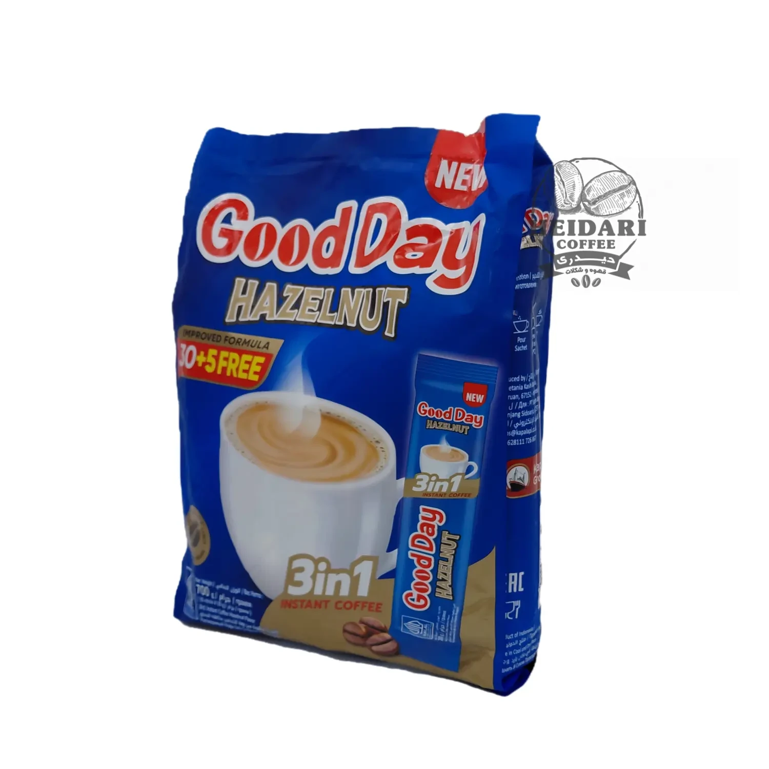 کافی میکس گوددی فندقی بسته 35 عددیGood Day