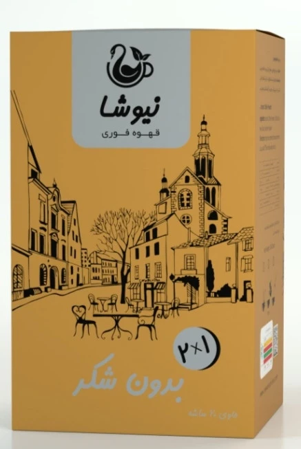 کافی میکس ۲در۱بدون شکر نیوشا