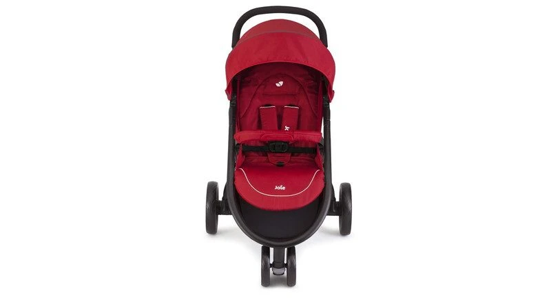 کالسکه سه چرخ قرمز جویی Joie Litetrax™ 3 Travel/Apple